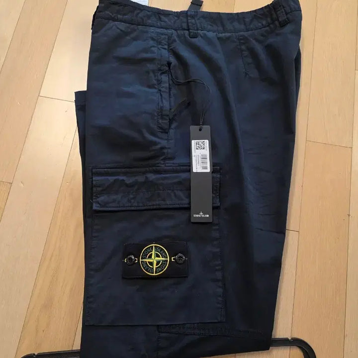 [BUNJANG] Stone Island Dark Navy Cargo Pants (Size 33) / 스톤아일랜드 다크네이비 카고 바지 33
