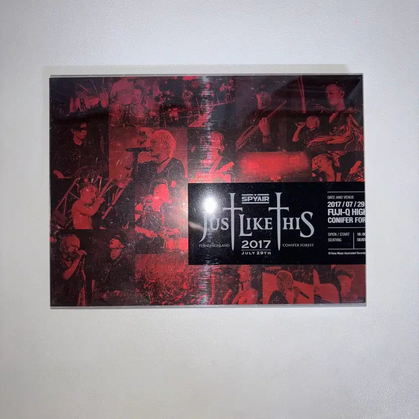 [BUNJANG] SPYAIR Just Like This 2017 DVD / spyair 스파이에어 Just Like This 2017 DVD