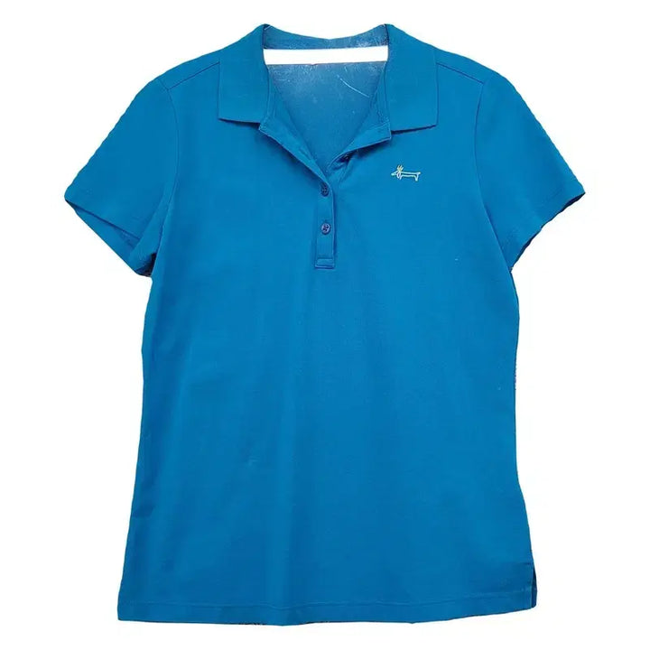 [BUNJANG] Louis Castel Blue Golf Short-Sleeve Polo Shirt / 루이까스텔 블루 골프 반팔 카라티 95