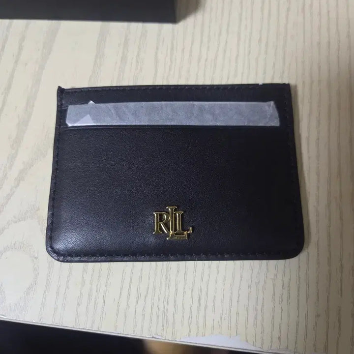 [BUNJANG] Polo Ralph Lauren Slim Cardholder Black Leather / 랄프로렌 블랙 카드지갑 새상품