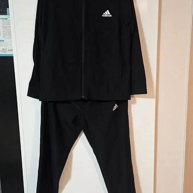 [BUNJANG] Adidas Black Training Set L / 아디다스 블랙 트레이닝복 세트L