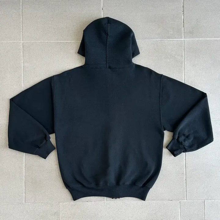 [BUNJANG] Russell Athletic 90s Vintage Hooded Zip-Up Sweatshirt Black M / 90s 빈티지 러셀 후드집업 블랙 M USA