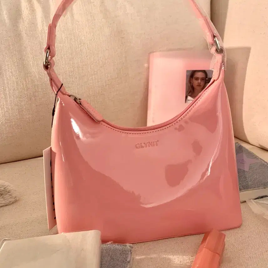 [BUNJANG] GLYNIT Molly Bag Pink Y2K Shoulder Bag / 새상품 GLYNIT 글리닛 몰리백 MOLLY 핑크 y2k 숄더백 가방