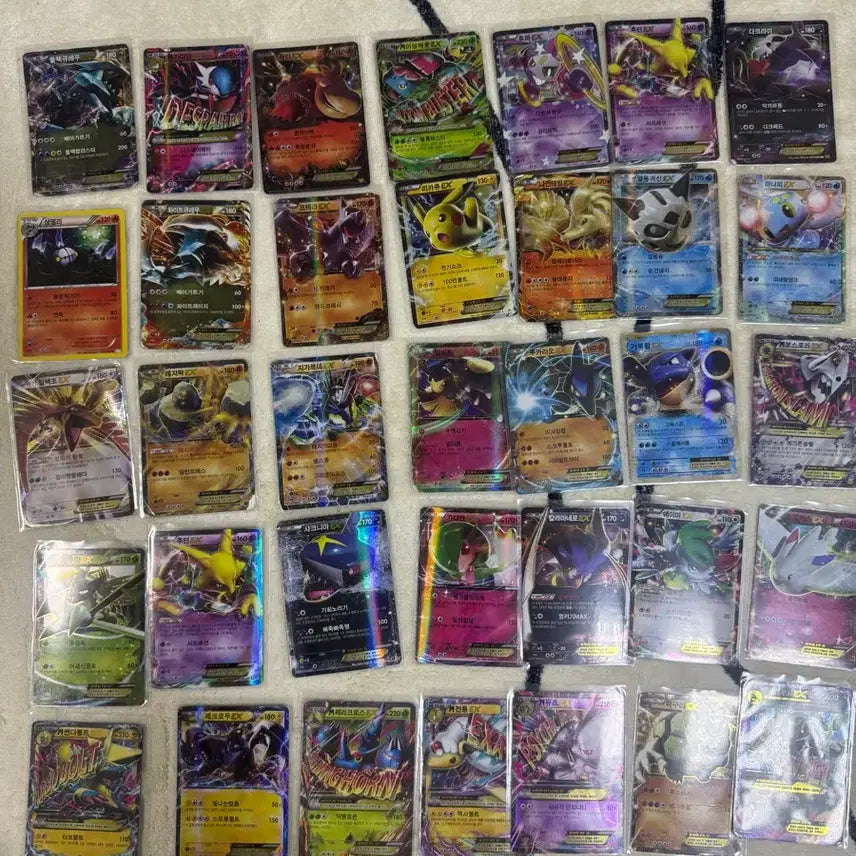 [BUNJANG] Assorted Pokémon EX Cards / 포켓몬 카드 EX 다수