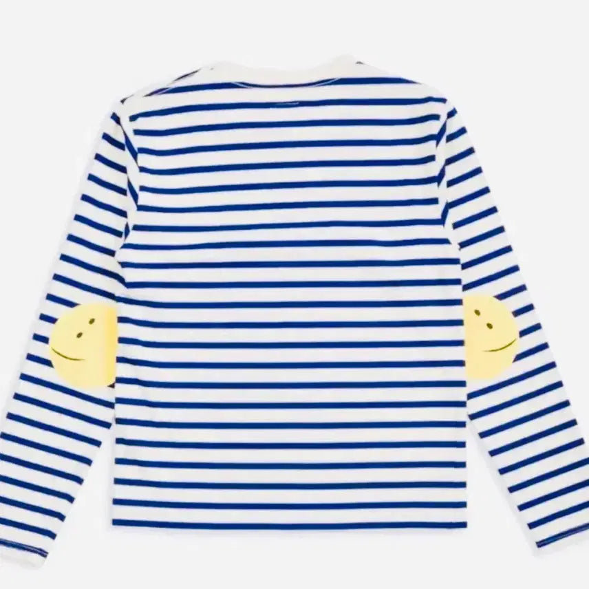[BUNJANG] Kapital Smile Stripe Long Sleeve T-Shirt / 캐피탈 스마일 스프라이트 티셔츠