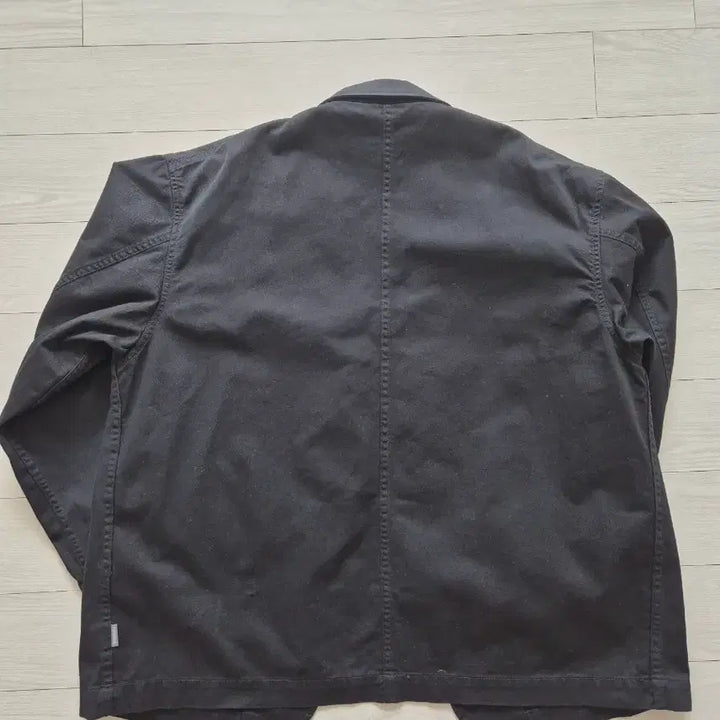 [BUNJANG] Espionage Cotton Notched Jacket Black XL / 에스피오나지 코튼 노치드 자켓 블랙 XL