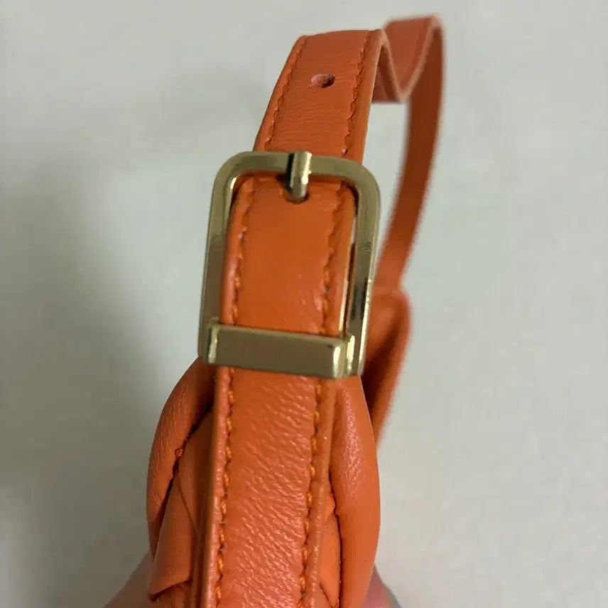 [BUNJANG] Massimo Dutti Orange Woven Shoulder Bag / 마시모두띠 숄더백