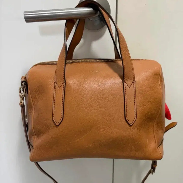 [BUNJANG] Fossil Sydney Satchel Bag - Camel / 파슬(Fossil) 시드니 사첼백-카멜