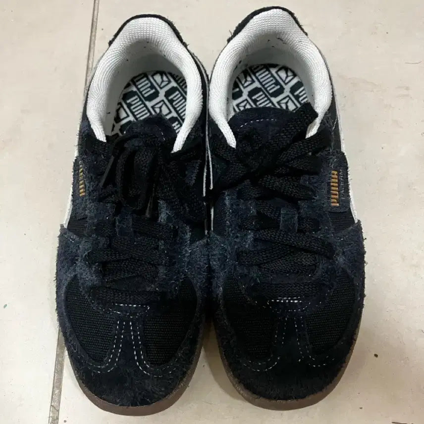 [BUNJANG] Puma Palermo Vintage Black Sneakers / 퓨마 팔레르모 빈티지 블랙