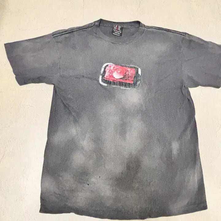 [BUNJANG] Saint Michael Bape Fight Club T-Shirt / 세인트미카엘 베이프 파이트클럽 티셔츠