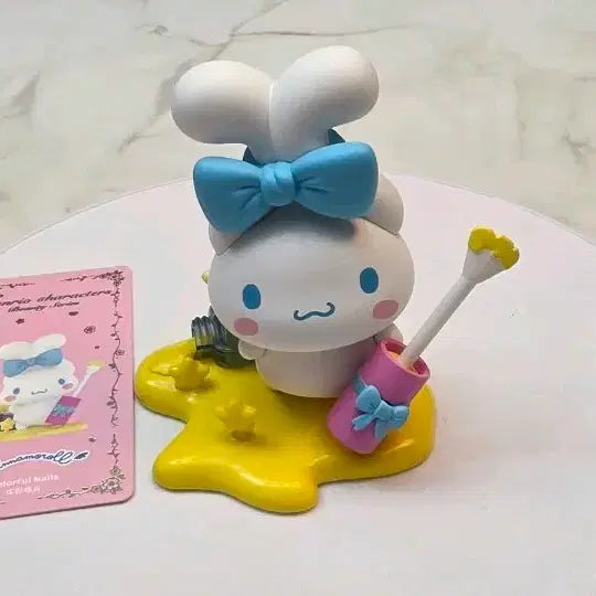 [BUNJANG] Pop Mart Sanrio Cinnamoroll Nail Art Figure / 팝마트 산리오 시나모롤 네일아트 피규어