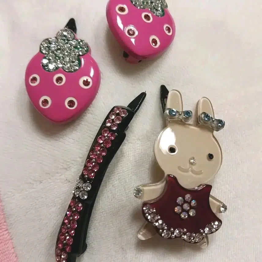 [BUNJANG] Hair Pins (Set of 4) / 머리핀