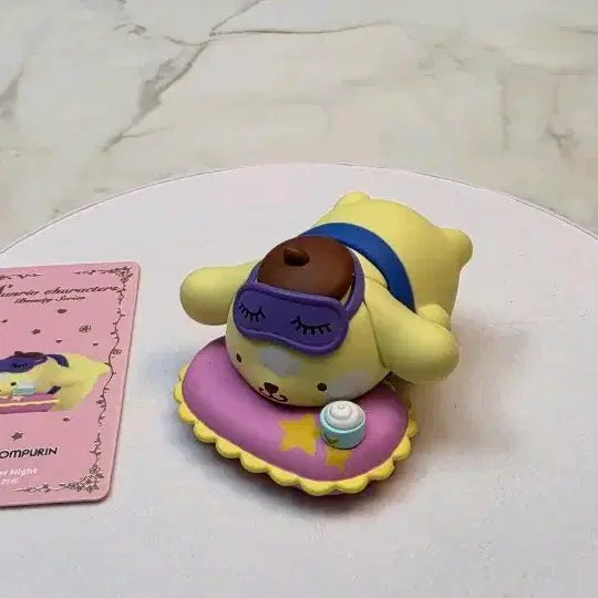 [BUNJANG] Pop Mart Sanrio Pompompurin Figure (Sleeping Pose) / 팝마트 산리오 폼폼푸린 피규어 잠자는 모습