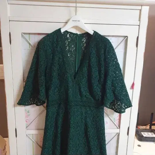 [BUNJANG] Zara Lace Long Dress / 자라 레이스 롱원피스/55반-66
