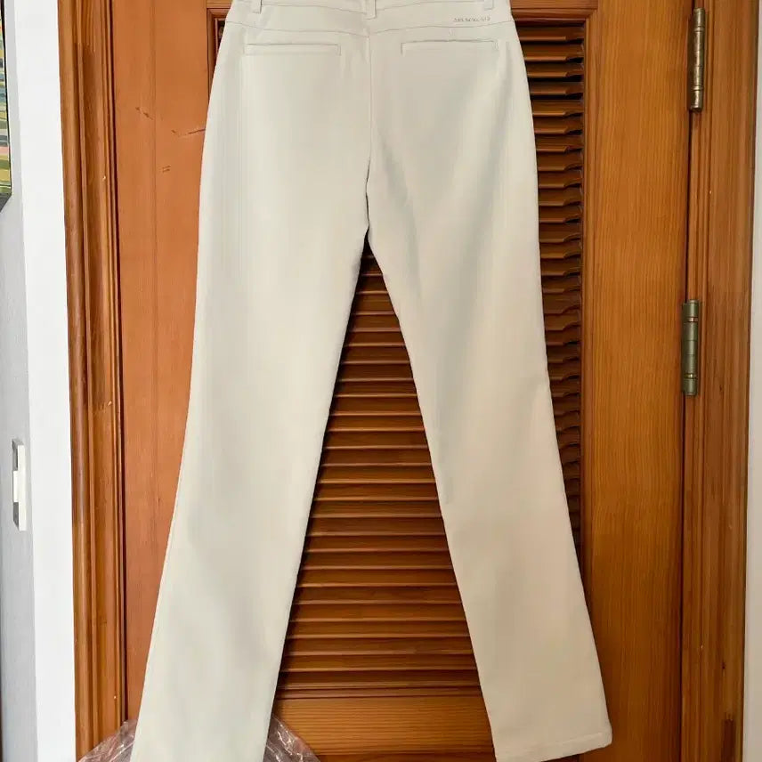 [BUNJANG] Black Cat Fleece Lined Straight Leg Pants / 블랙캣 기모 일자 바지