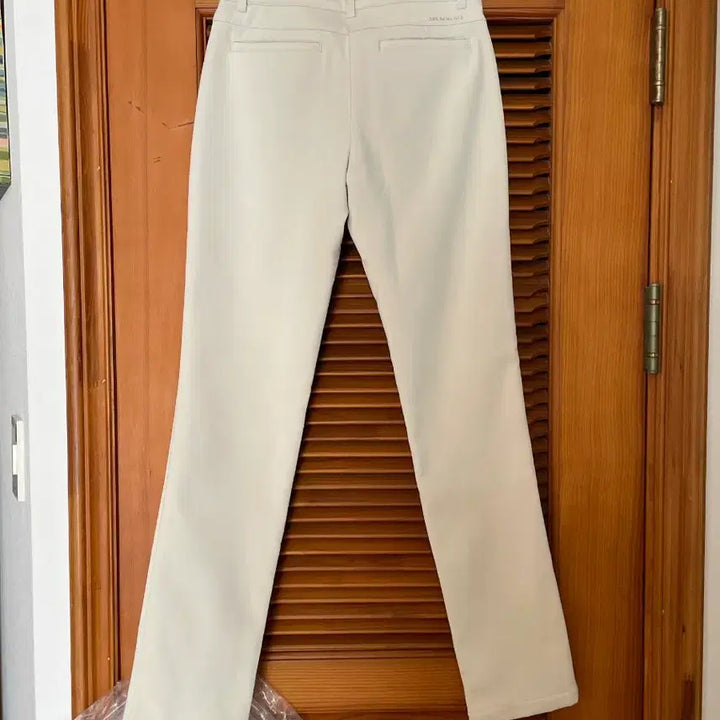 [BUNJANG] Black Cat Fleece Lined Straight Leg Pants / 블랙캣 기모 일자 바지
