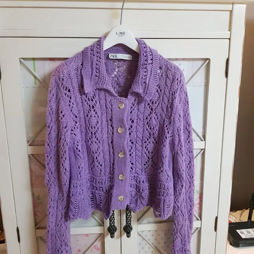 [BUNJANG] Zara Knit Cardigan Sweater Size 55-66 / 자라 니트 스웨터 가디건/55-66