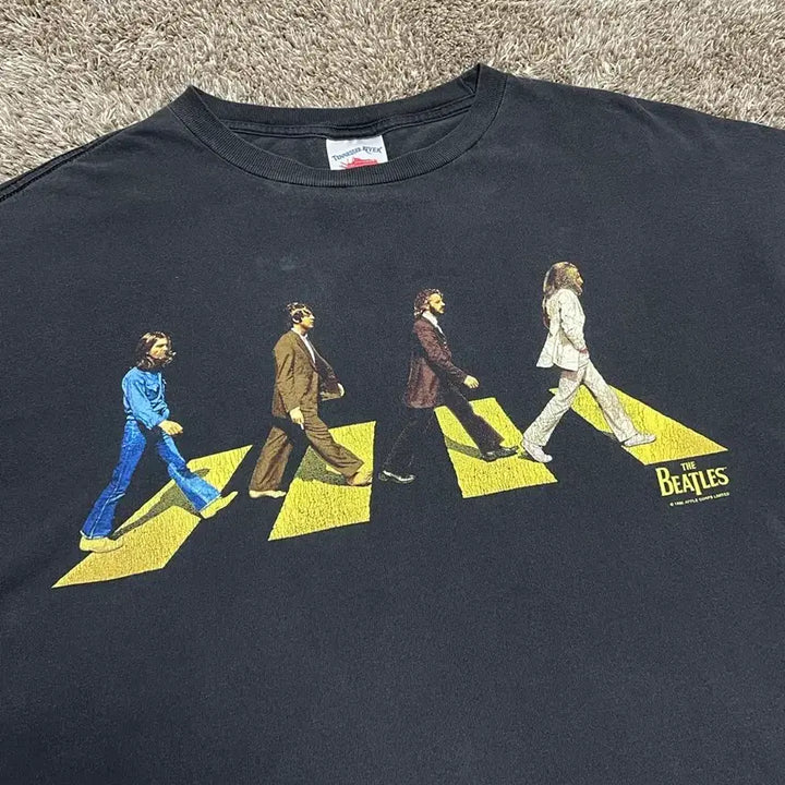 [BUNJANG] Vintage 90s Beatles Abbey Road T-Shirt / 90s 빈티지 비틀즈 애비로드 티셔츠
