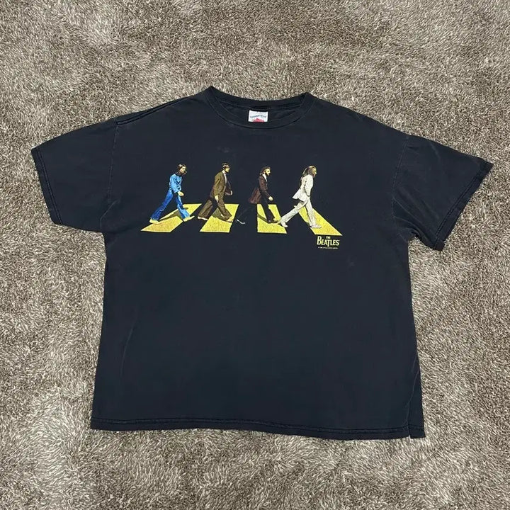 [BUNJANG] Vintage 90s Beatles Abbey Road T-Shirt / 90s 빈티지 비틀즈 애비로드 티셔츠