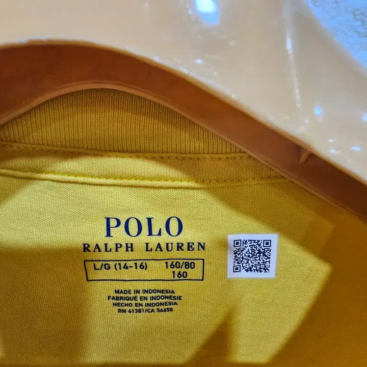 [BUNJANG] Polo Ralph Lauren Yellow Short Sleeve T-Shirt / 폴로 랄프로렌 옐로우 반팔 티셔츠