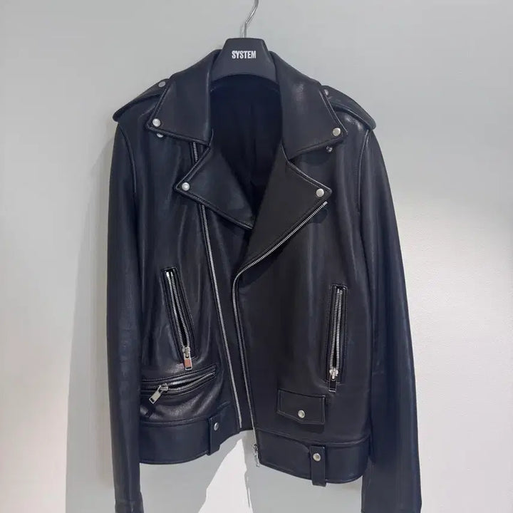 [BUNJANG] Italian Leather Rider Jacket XL / 양가죽 라이더 자켓