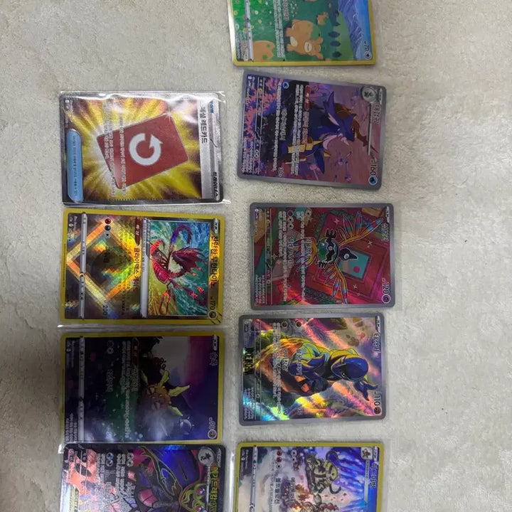 [BUNJANG] Pokemon AR Rare Card Set / 포켓몬 카드 AR 희귀 카드 모음