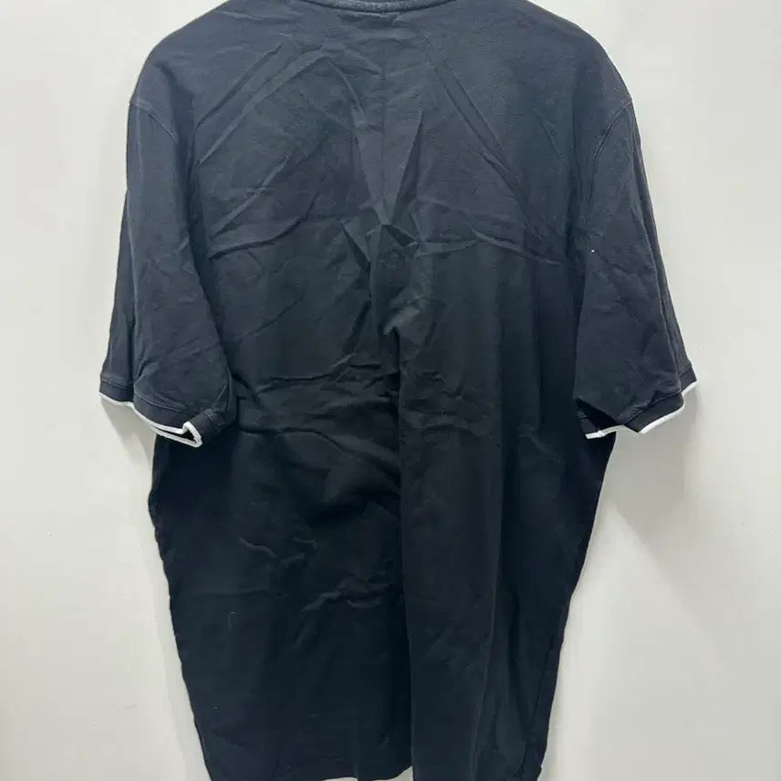 [BUNJANG] Adidas Black Three-Stripes T-Shirt XL / [만원 아라비아빈티지]아디다스 블랙 삼선 반팔 티셔츠 4XL