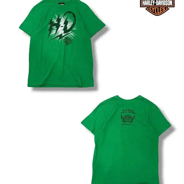 [BUNJANG] Harley-Davidson Graphic T-Shirt / 할리데이비슨 그래픽 반팔티
