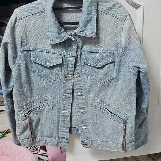 [BUNJANG] Vintage Washed Denim Jacket / 빈티지 워싱 데님 청자켓