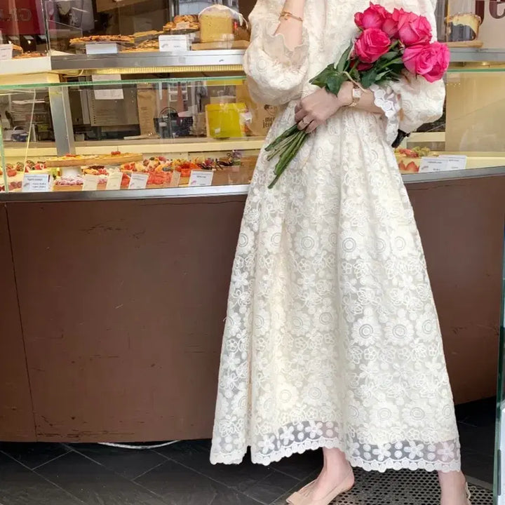 [BUNJANG] Bicini Flower Field Dress / 바이씨니꽃밭원피스