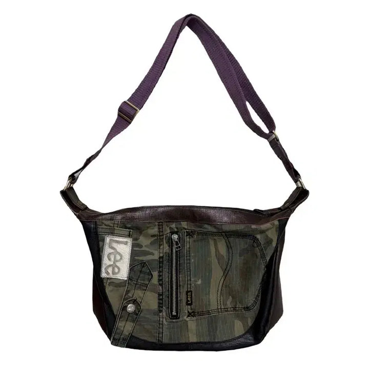 [BUNJANG] Lee Camouflage Custom Crossbody Bag / Lee  카모플라쥬 커스텀 크로스백