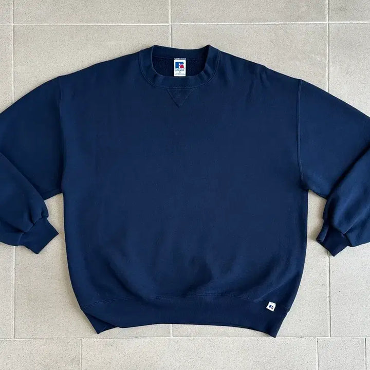 [BUNJANG] 90s Vintage Russell Athletic Sweatshirt Navy XL USA / 90s 빈티지 러셀 스웻셔츠 네이비 XL USA