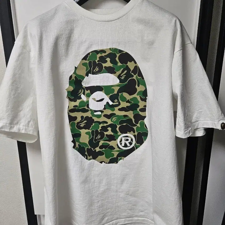 [SOLD OUT] 베이프(BAPE) / ABC 카모 빅 에이프 헤드 반팔티 / 2XL