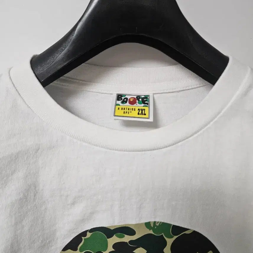 [SOLD OUT] 베이프(BAPE) / ABC 카모 빅 에이프 헤드 반팔티 / 2XL