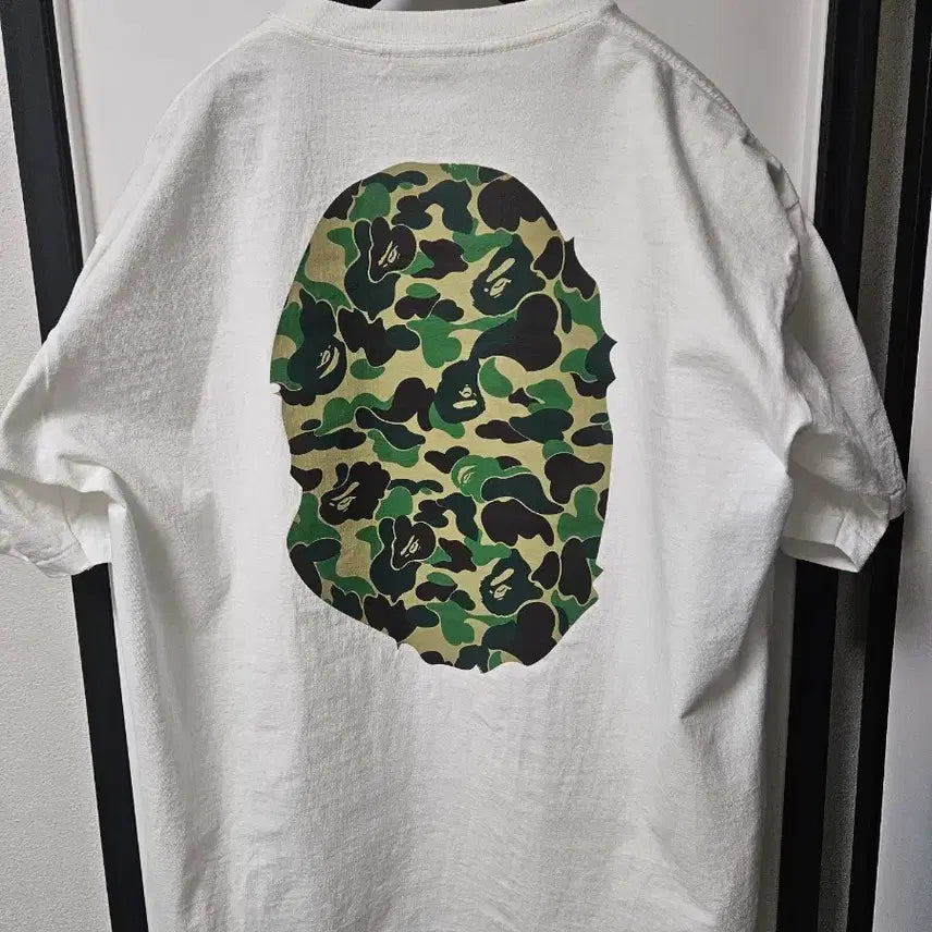 [SOLD OUT] 베이프(BAPE) / ABC 카모 빅 에이프 헤드 반팔티 / 2XL