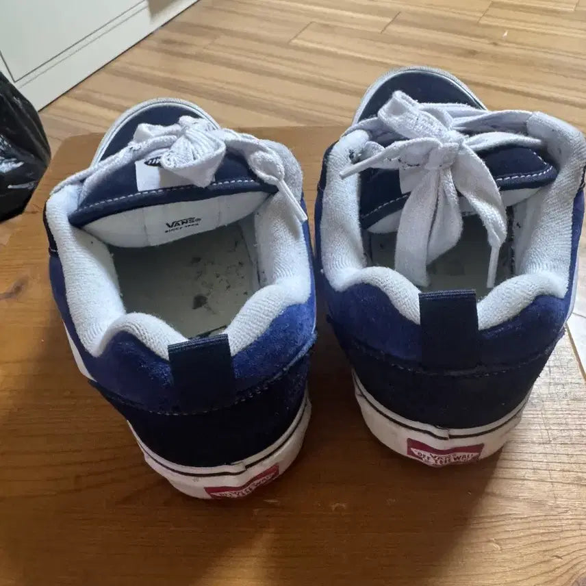 [BUNJANG] Vans Old Skool Navy Shoes / 250 ) 반스 뉴스쿨 네이비