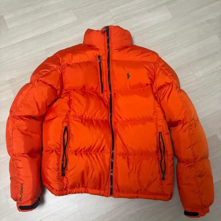 [BUNJANG] Polo Ralph Lauren Puffer Down Jacket Orange S / 폴로 랄프로렌 푸퍼 패딩