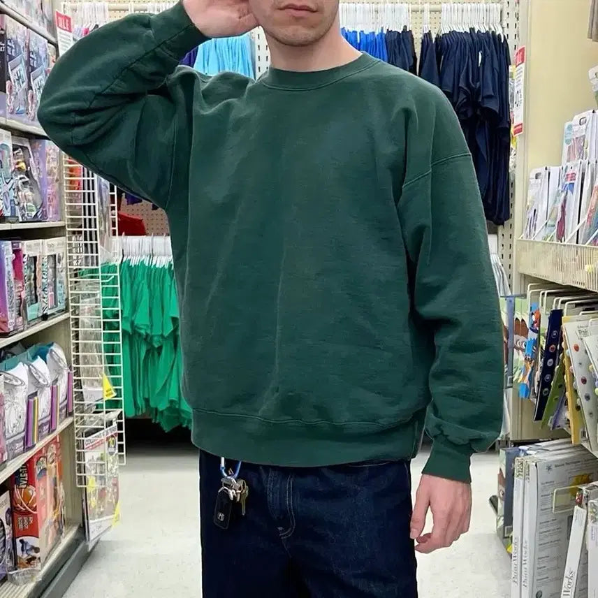 [BUNJANG] Vintage Jerzees 90s 50/50 Cotton Blend Sweatshirt XXL / XXL, 90년대 Jerzees 50/50 블랭크 스웨트셔츠
