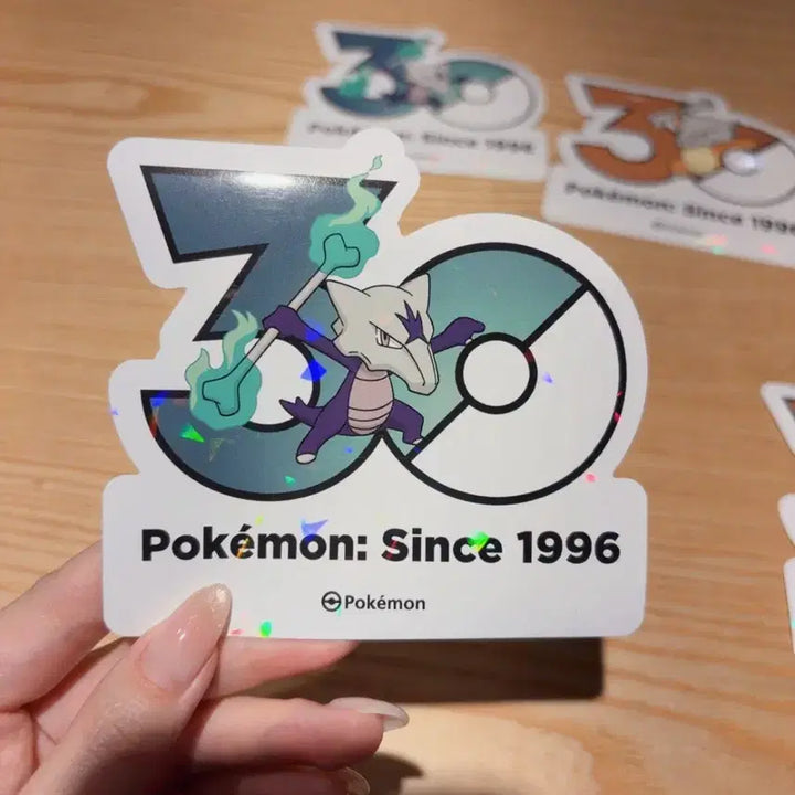[BUNJANG] Pokemon 30th Anniversary Sticker Set - Alolan Marowak &amp; Marowak / 포켓몬 30주년 기념 스티커 알로라 텅구리, 텅구리 세트