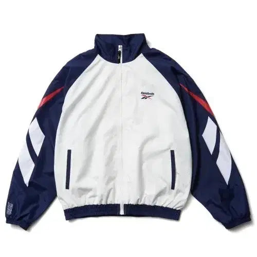 [BUNJANG] Reebok x Critick Classic Old School Windbreaker Jacket L / 리복x크리틱 클래식 올드스쿨 바람막이 윈드브레이커 L사이즈