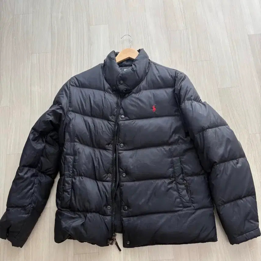 [BUNJANG] Polo Ralph Lauren Black Padded Jumper / 폴로 랄프로렌 블랙 패딩 점퍼
