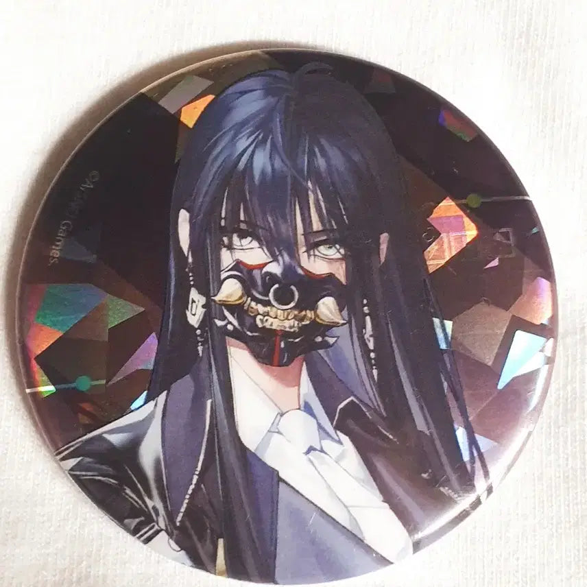 [BUNJANG] Mugimido Rhafo Hologram Can Badge / 무기미도 라후 홀로그램 캔뱃지