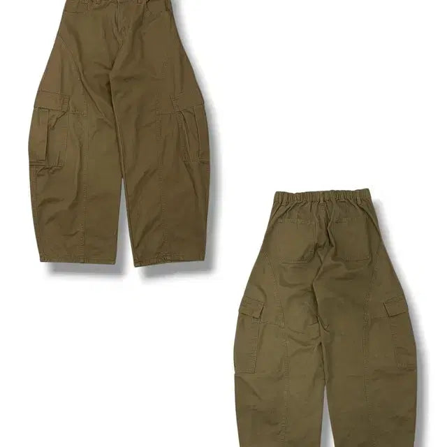 [BUNJANG] Curved Dyeing Cargo Pants / 커브드다잉카고팬츠