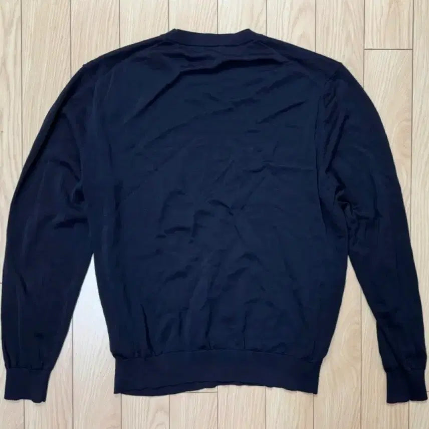 [BUNJANG] Suit Supply Cotton Silk Knit Long Sleeve XL Navy / 수트서플라이 코튼실크 니트 긴팔 XL 새상품