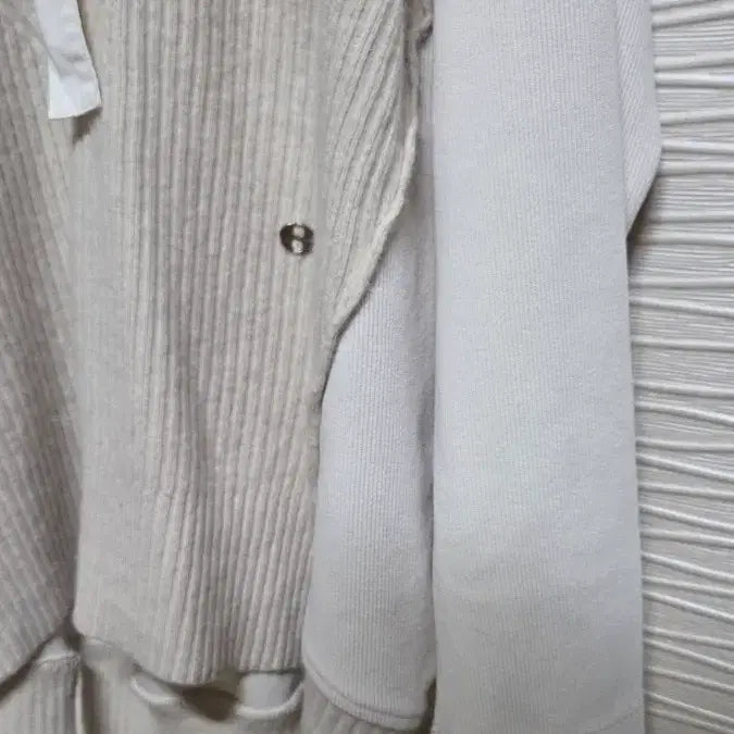 [BUNJANG] System Ivory Oversized Knit Sweater / 한섬 시스템 오버핏  니트