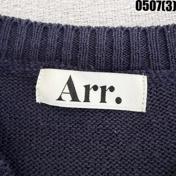 [BUNJANG] Arr Tulip Short Sleeve Knit Black / Arr 튤립 반팔 니트 블랙 0507