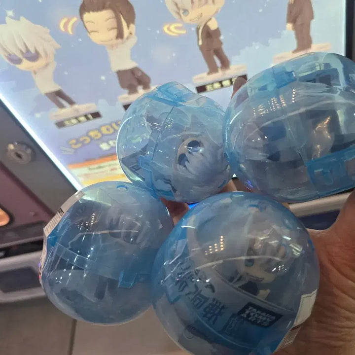 [BUNJANG] Jujutsu Kaisen Gojo Satoru School Uniform Gachapon Figure (Unsealed) / 주술회전 회옥 옥절 고죠 코치무이테 이쪽을 봐 교복  가챠 피규어