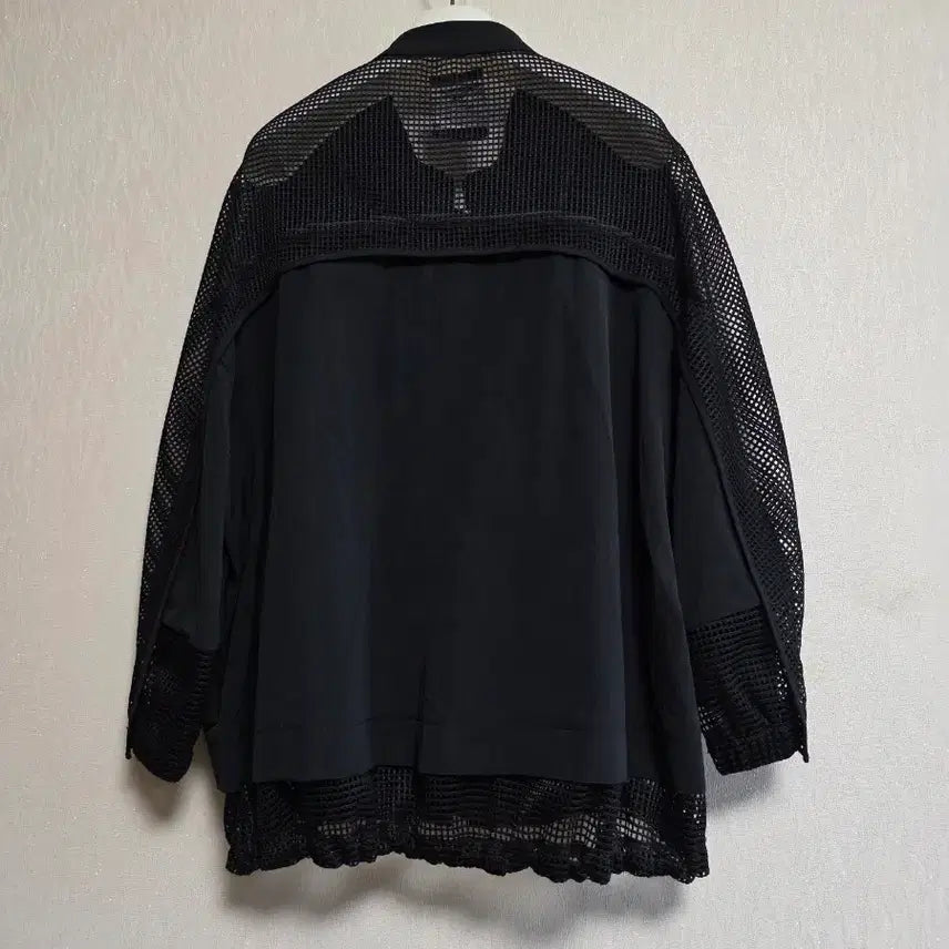 [BUNJANG] Chatelaine Mesh Color Block Jacket / 샤트렌 메쉬 배색 자켓