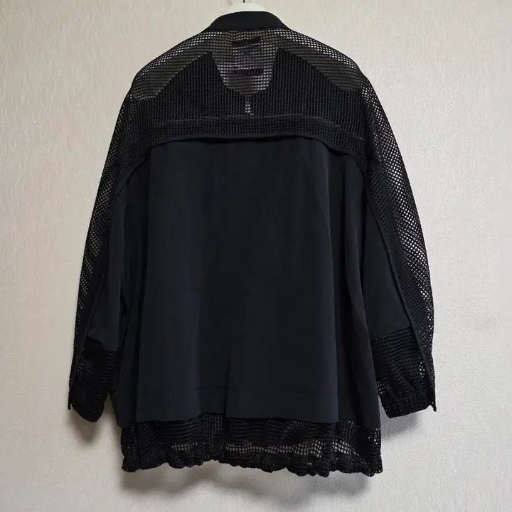 [BUNJANG] Chatelaine Mesh Color Block Jacket / 샤트렌 메쉬 배색 자켓
