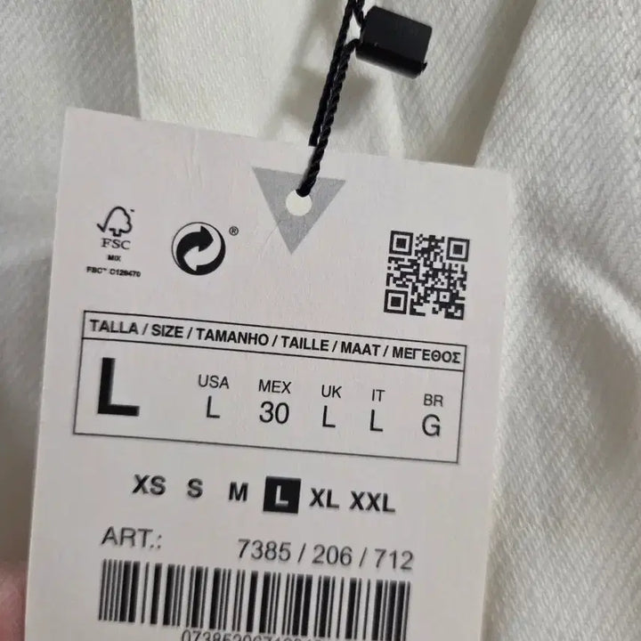 [BUNJANG] ZARA White Pintuck Shorts L / 자라 ZARA 화이트 반바지